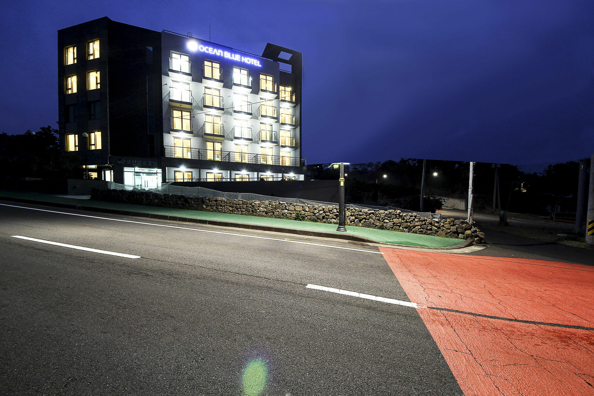 Jeju Jungmun Ocean Blue Hotel Seogwipo Exterior foto