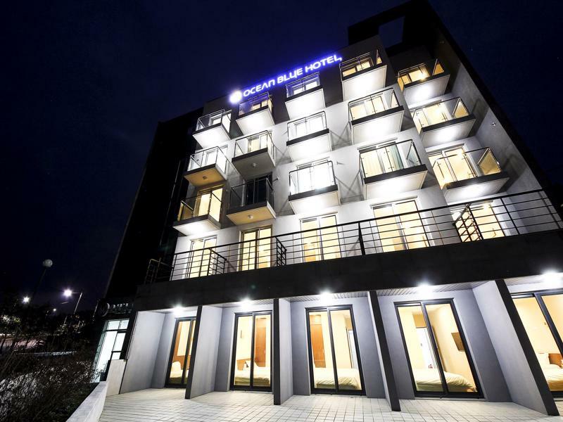 Jeju Jungmun Ocean Blue Hotel Seogwipo Exterior foto